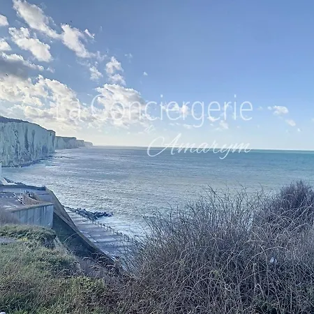 De Front De Mer Avec Terrasse Vue Mer Et Jardin Βίλα Ault